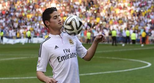 رودريجز ينضم لتدريبات ريال مدريد خلال أيام